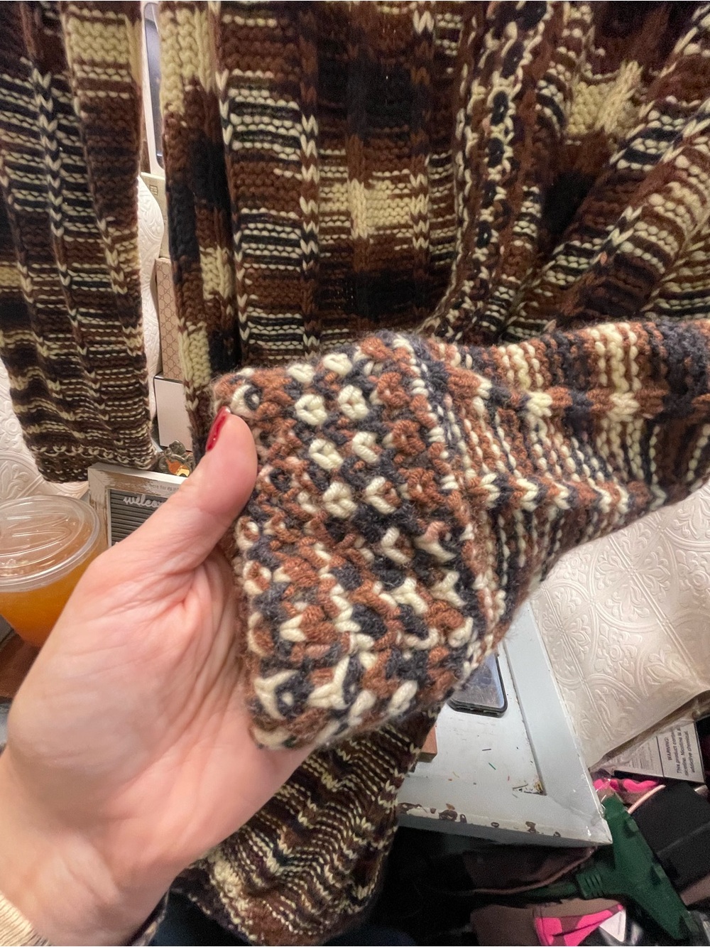 vintage Missoni knitted cardigan cashmere - Picture 7 of 13